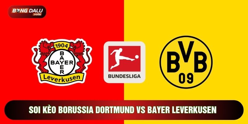 Soi Kèo Borussia Dortmund vs Bayer Leverkusen, 20h30 Ngày 11/04 - Vòng 29 Bundesliga